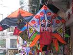 Wild and beautiful kites.