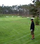 Are you kidding me with all those sand traps? *Photo by Dad.