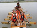 Ready to paddle?  Meet the Orange Roughys, an all-cancer-surviving dragon boat racing team that practices out of Newport Beach, California.