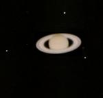 Saturn. *Photo by Norm.  (Saturn won't be visible in the night sky for a few more months.)