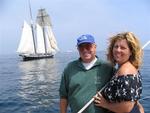 Rennie and Anne don't need an excuse to go out sailing.  It's their favorite sport!
