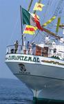 Currently operated as a training vessel by the Mexican Navy, the “Cuauhtemoc” has logged over 400,000 miles since she was built in Spain in 1982.  