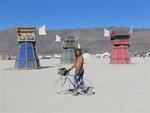 Brian by the windmills.