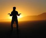 The sunrise across the Black Rock Desert is nothing short of pure magic.