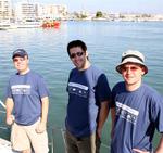 The European blue-shirts. *Photo by Rupert.