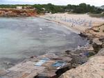 The beach is empty today. *Photo by Cherie.