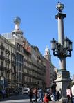 The streets of Barcelona.