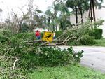 Residents begin the process of cleaning up immediately.