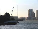 Over 20 yachts from Miami Yacht Club were ripped off their moorings and smashed against the rocks during Hurricane Wilma.