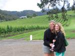 Hannah and Marjo wander around Tasmania's numerous wineries.
