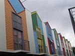 Colorful houses.