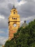 The train station in Melbourne.