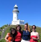 Christine, Diane, Cherie and Martea at the lighthouse.