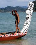 On the sacred island we learn how white skinned people were greeted by the Ngapuhi centuries ago.