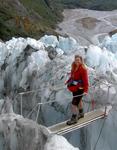 Cherie on a "bridge."