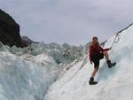 Just another day on the glacier.