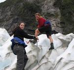 Ice-climbing ladies.