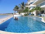 Cherie and Donna make a splash in Punta de Mita.