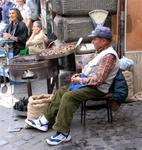 The chestnut-seller. *Photo by Cherie Sogsti.