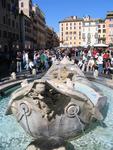 A fountain near the Spanish Steps. *Photo by Cherie Sogsti.