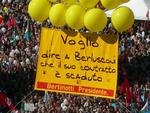 Italians rally for change.