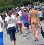 This race is clothing optional.
