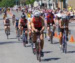 Cyclists out in force.