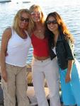 Some of the ladies aboard "TnT." *Photo by Cherie Sogsti.