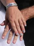 Note to self: Always get a manicure before you get married. *Photo by Dustin Fox.