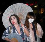 Blood-sucking geisha girls.
