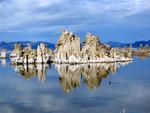 Reflections of tufas.