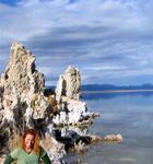 Cherie at Mono Lake, Ca.