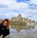 Cherie at Mono Lake, Ca.