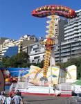 Eat ice-cream before this riding this attraction (or a similar food that tastes the same going either way.)