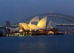 Sydney at night.