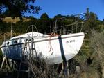 It wasn't a myth.  We really stumbled across this boat.