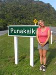 In the name of chastity, Marjo is covering her punakaiki.