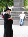 The real name of "the Wizard" of Christchurch's Catherdral Square is Ian Brackenburg Channell.