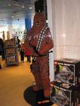 A life-sized Lego Chewbacca.