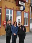 Hell is when the trains are always late!  (This makes Cherie, Brenda and Laura sad.)
