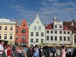 The Tallinn town square.