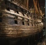 Many believe that the ship's gunports contributed to the sinking of the Vasa.  Specifically that the gunports were placed too low and that they were open during the maiden voyage.