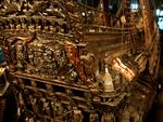 The Vasa was adorned with numerous carvings that are still in remarkable condition.