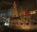 Six of the Vasa’s ten sails have been preserved—they are the oldest surviving sails in the world.  