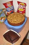 No 4th of July party is complete without a homemade apple pie.  (Thanks for baking it, Karen.)