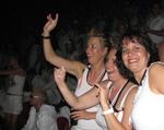 Marjo, Cherie and Karin dancing.  Or were we bouncing?