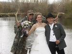Don't all vegetarians want a hunter to come to their wedding?