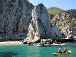 Kayakers near Land's End.