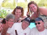 Celebrated with friends at Vallarta Yacht Club.