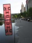 Splashed in the fountains of Millennium Park.